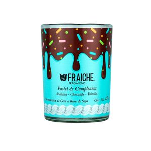 VELA AROMATICA DE CUMPLEANOS 250G