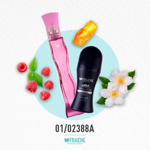 KIT PERFUME Y DESODORANTE DAMA MBURR BE HER 01/02388A LILIANA 060ML
